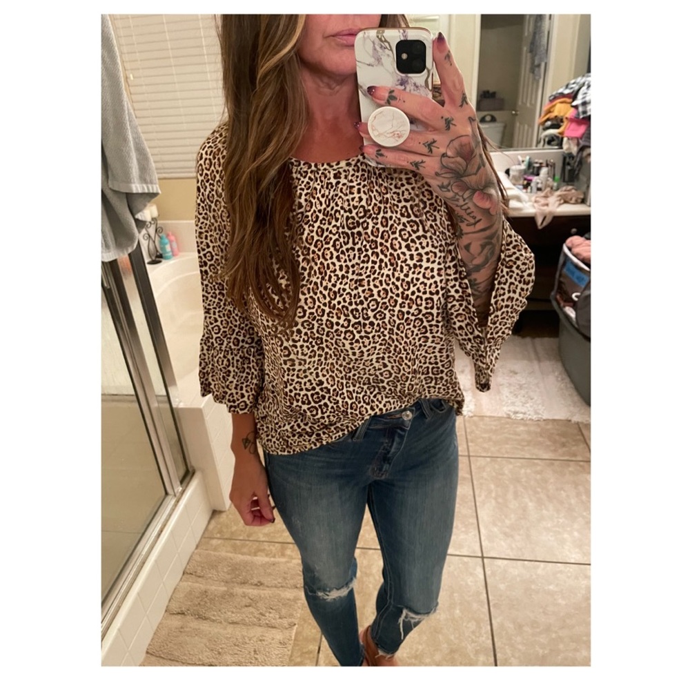 Michael Kors leopard top
